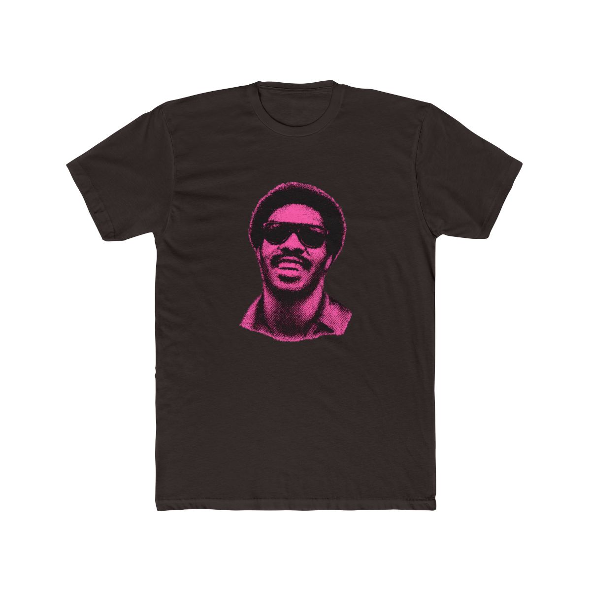Halftone Shades Dude Portrait | Pop Art Tee, Retro Yellow Shirt, Bold Vibe Gift - alternate angle 5, merchandise