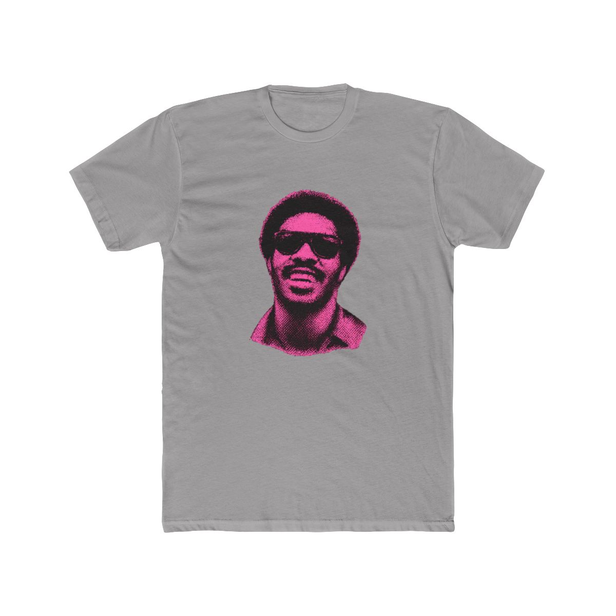 Halftone Shades Dude Portrait | Pop Art Tee, Retro Yellow Shirt, Bold Vibe Gift - alternate angle 4, merchandise
