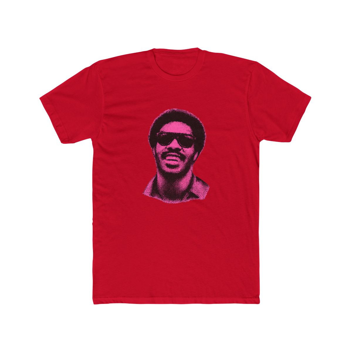 Halftone Shades Dude Portrait | Pop Art Tee, Retro Yellow Shirt, Bold Vibe Gift