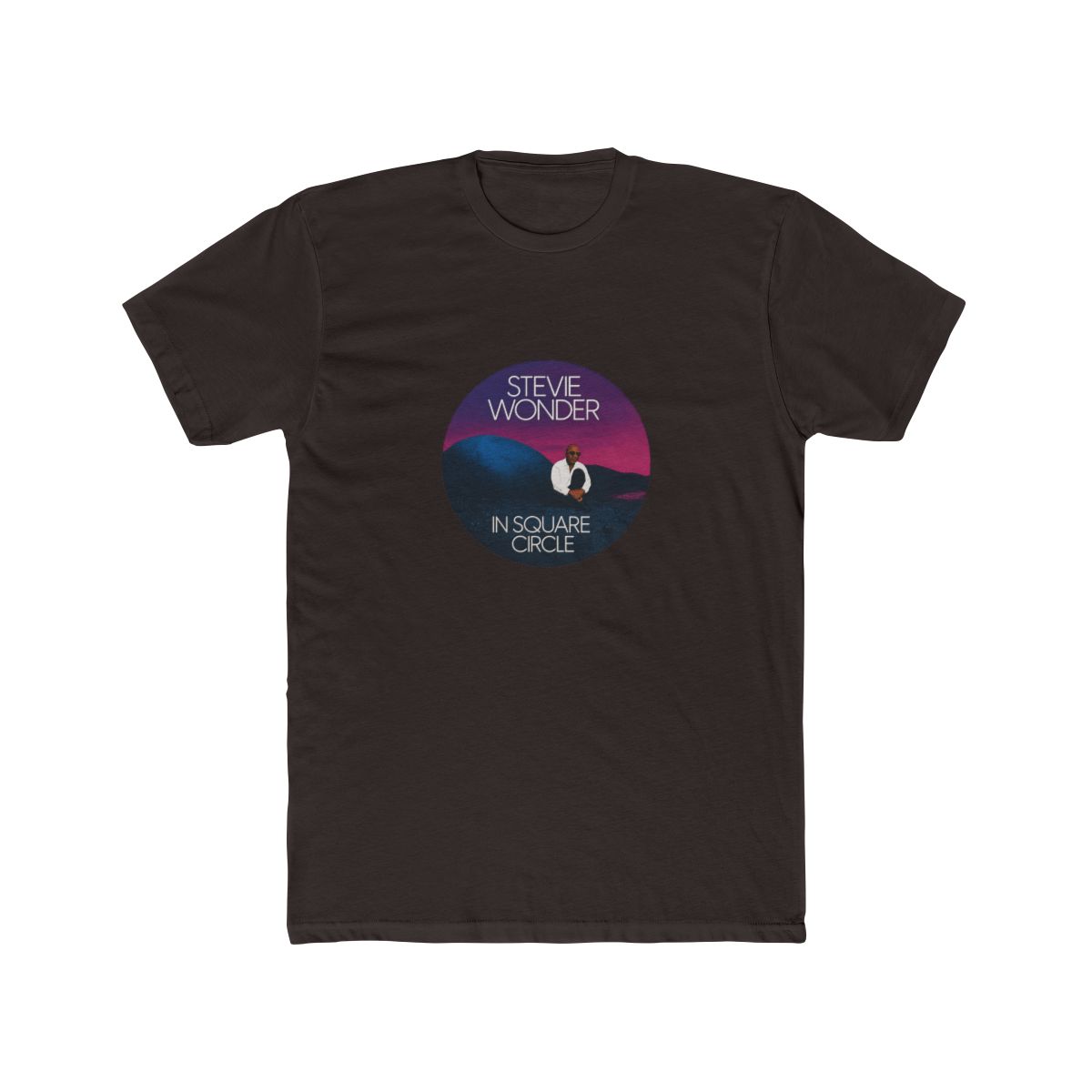 Square Circle Stevie Wonder | Stevie Wonder Tee, Motown Shirt, Soul Fan Gift - alternate angle 2, merchandise