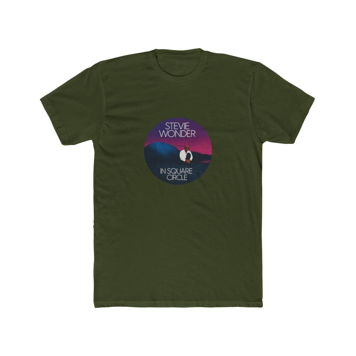 Square Circle Stevie Wonder | Stevie Wonder Tee, Motown Shirt, Soul Fan Gift - alternate angle 5, merchandise