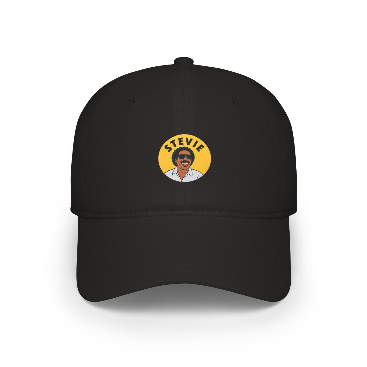 Stevie Shades Cartoon Badge | Stevie Wonder Hat, Soul Music Cap, Legend Fan Gift