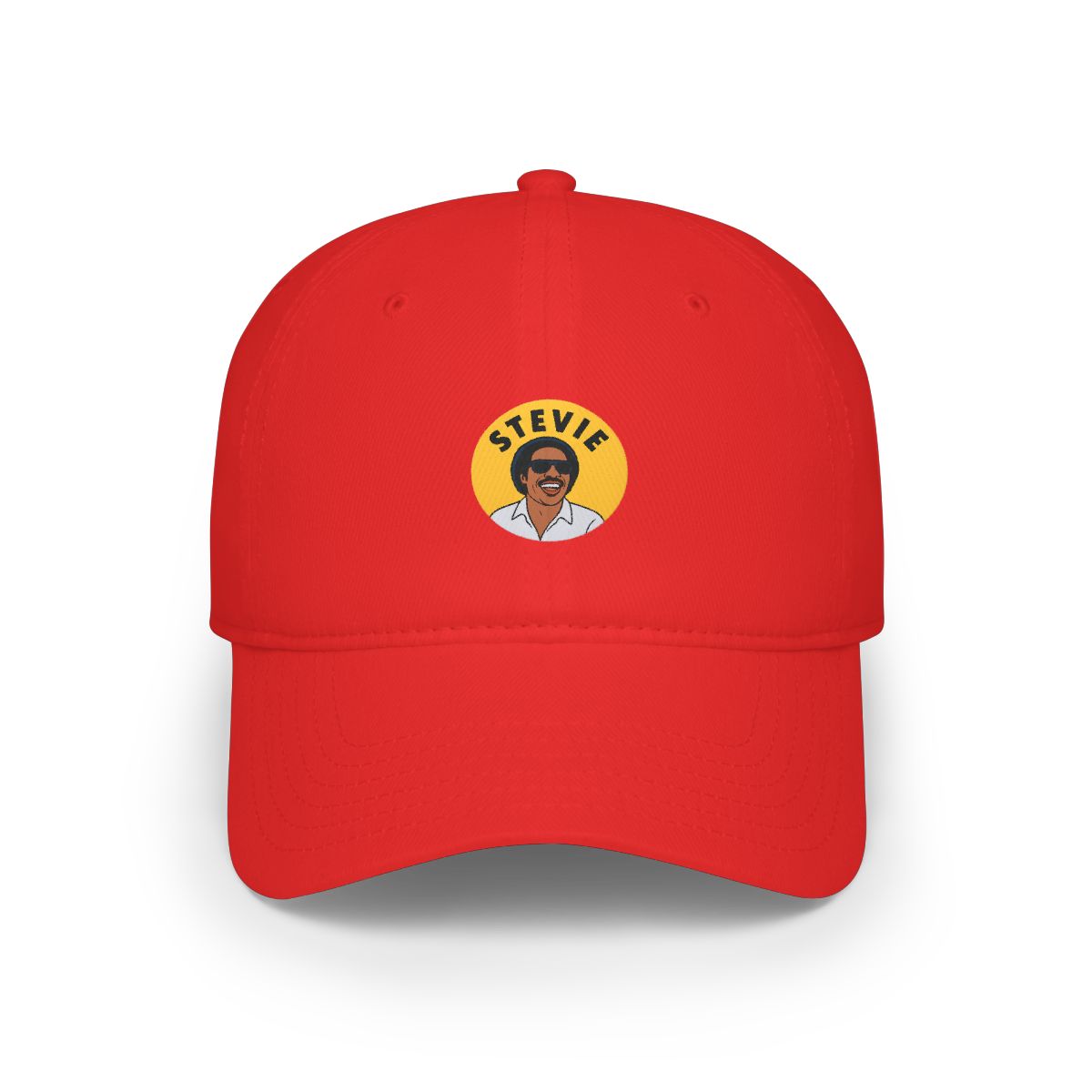 Stevie Shades Cartoon Badge | Stevie Wonder Hat, Soul Music Cap, Legend Fan Gift - alternate angle 2, merchandise
