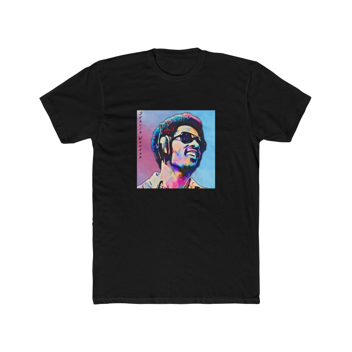 Art Stevie Wonder 80s T Shirt