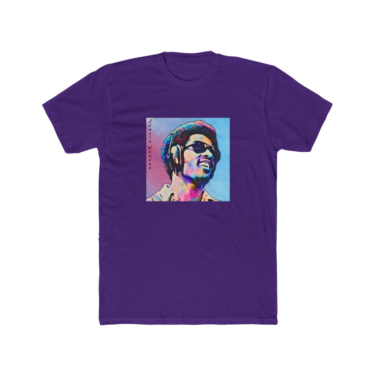 Art Stevie Wonder 80s T Shirt - alternate angle 4, merchandise