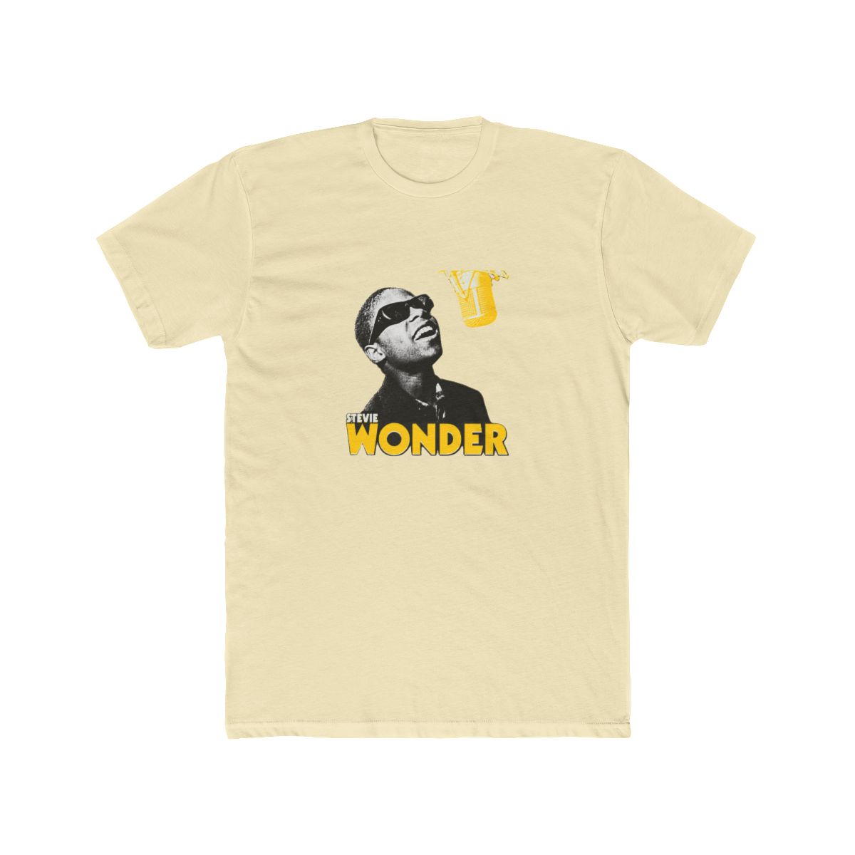 Young Stevie Wonder // Retro R&B Singer Tribute T Shirt - alternate angle 3, merchandise