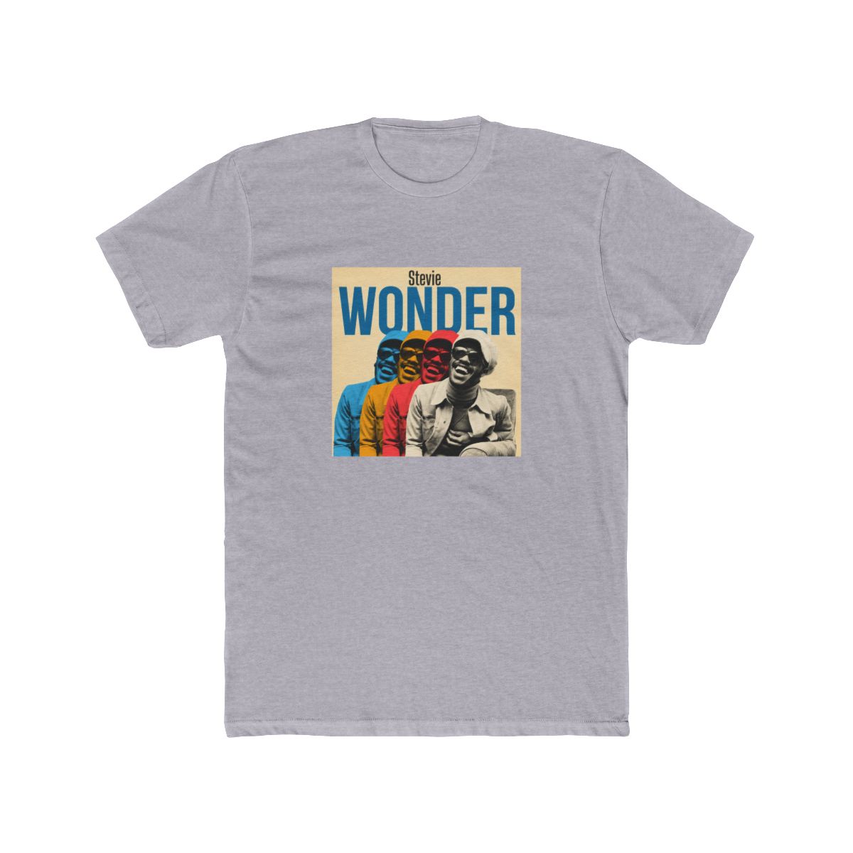 Master Blaster Energy – Retro Stevie Wonder Tee T Shirt - alternate angle 4, merchandise