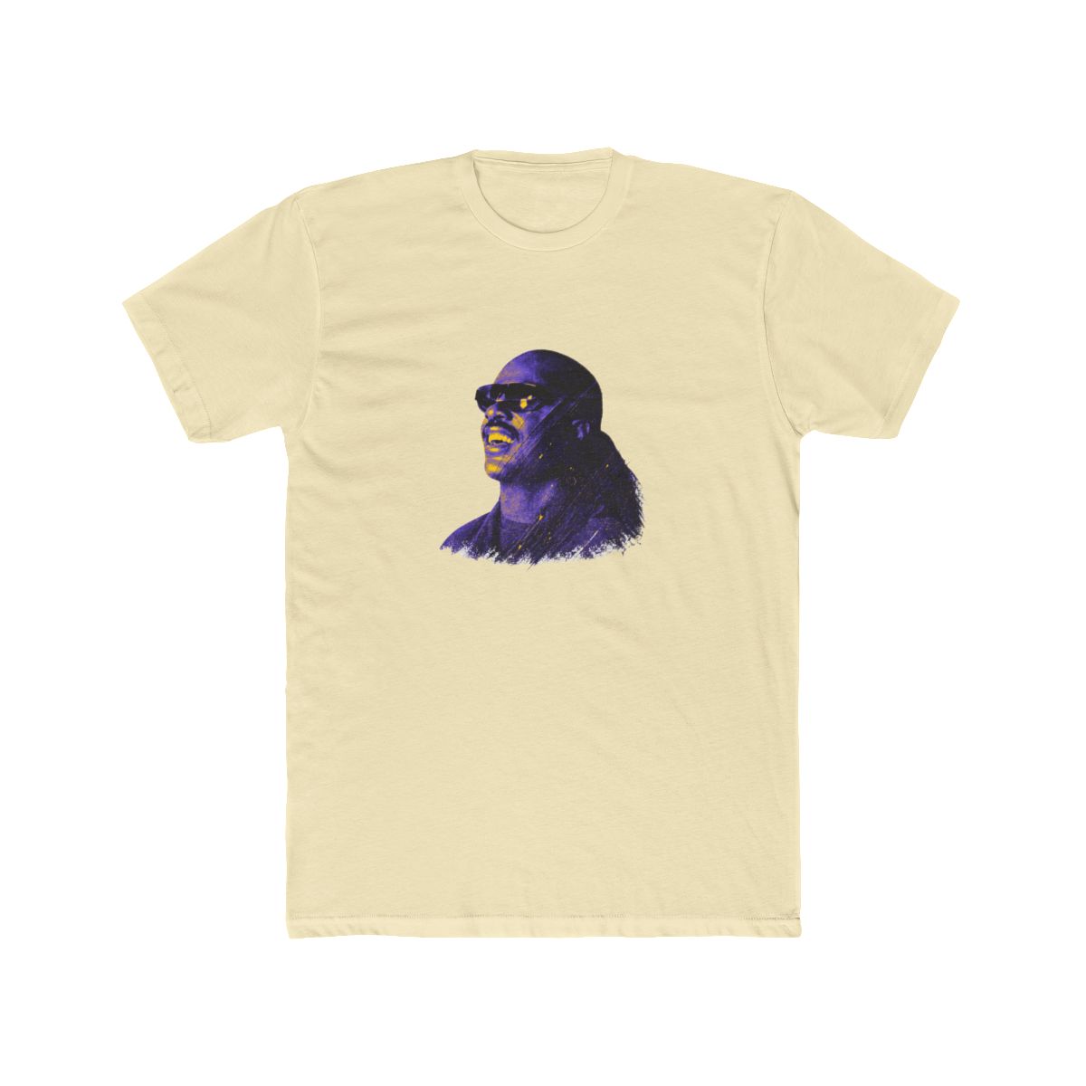 Album Stevie Wonder Neon Purple T Shirt