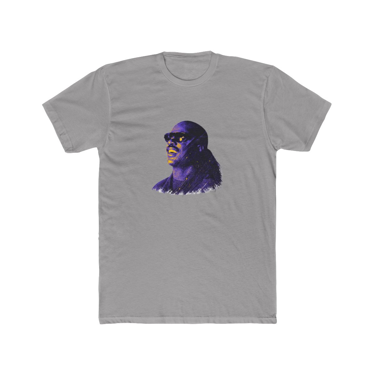 Album Stevie Wonder Neon Purple T Shirt - alternate angle 5, merchandise