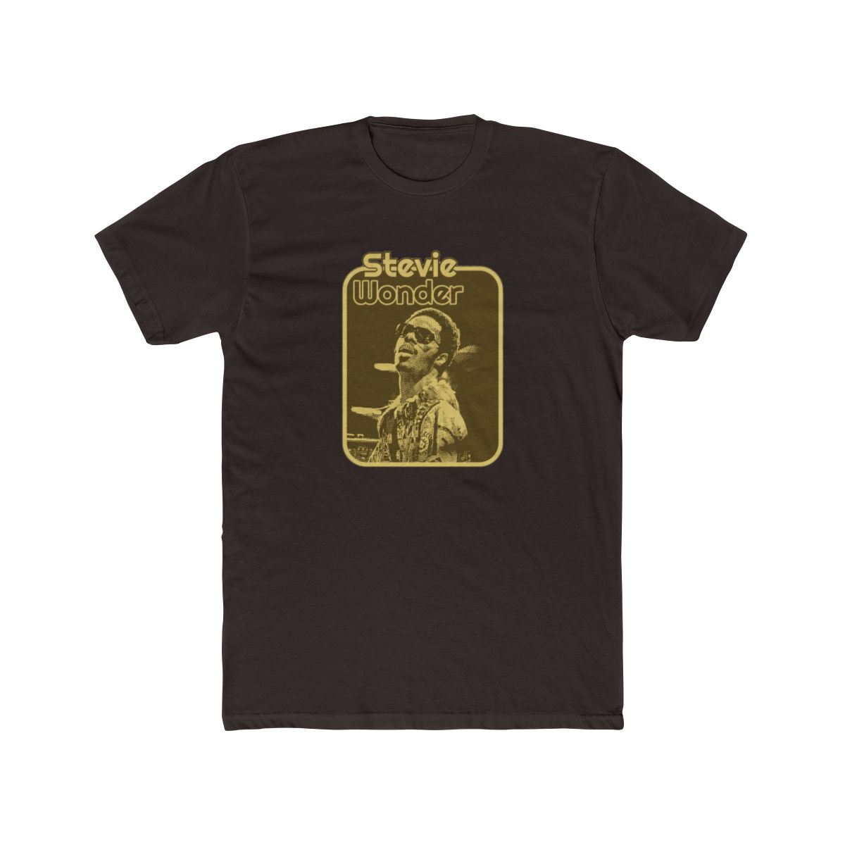 Stevie Wonder - retro classic T Shirt - alternate angle 2, merchandise