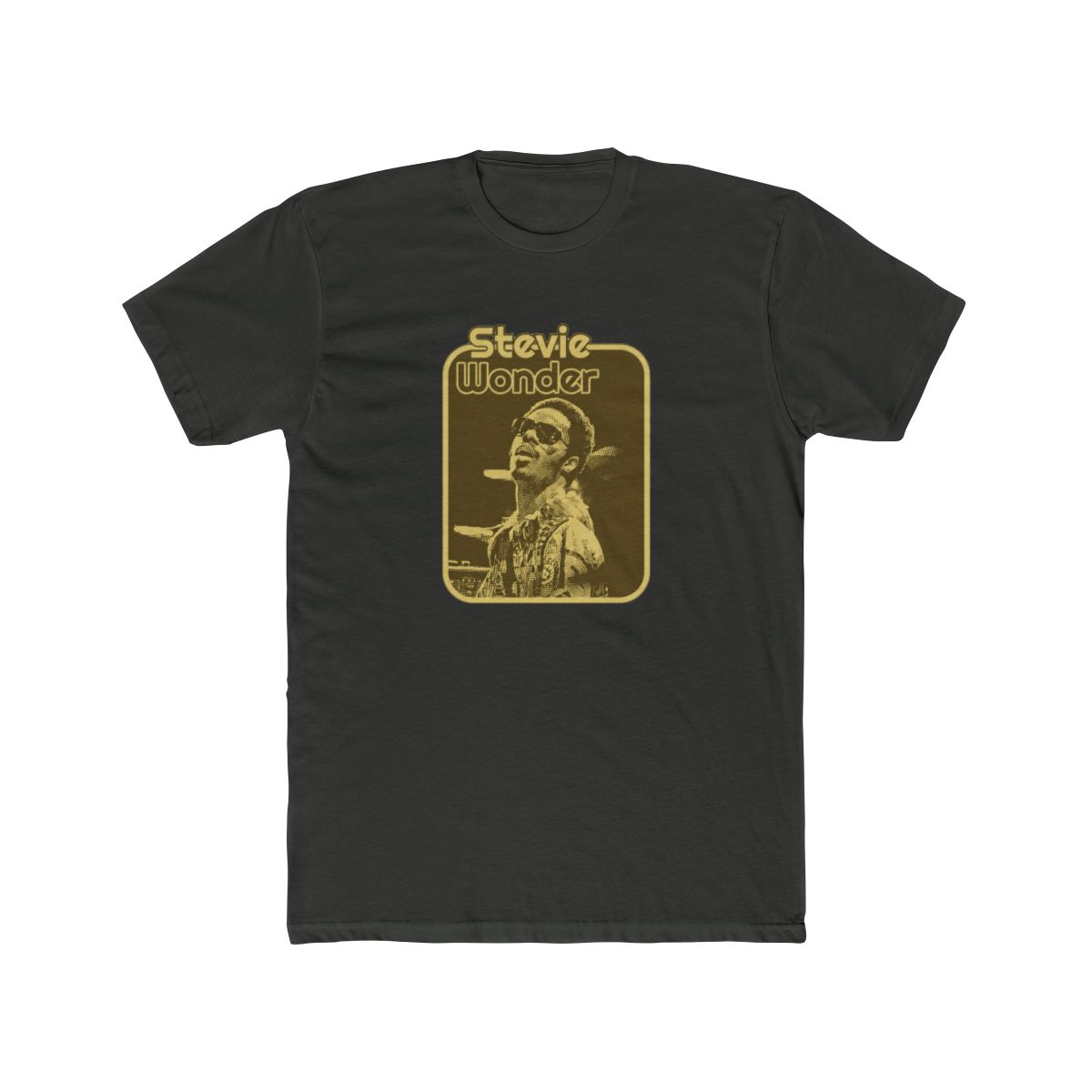 Stevie Wonder - retro classic T Shirt - alternate angle 4, merchandise