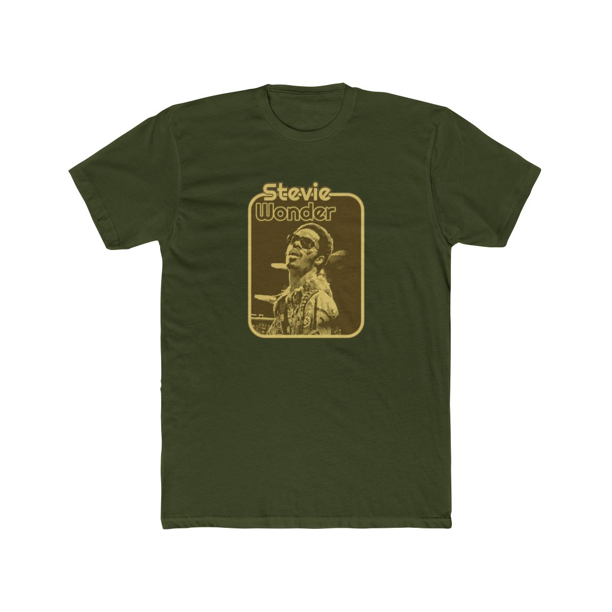 Stevie Wonder - retro classic T Shirt - alternate angle 3, merchandise