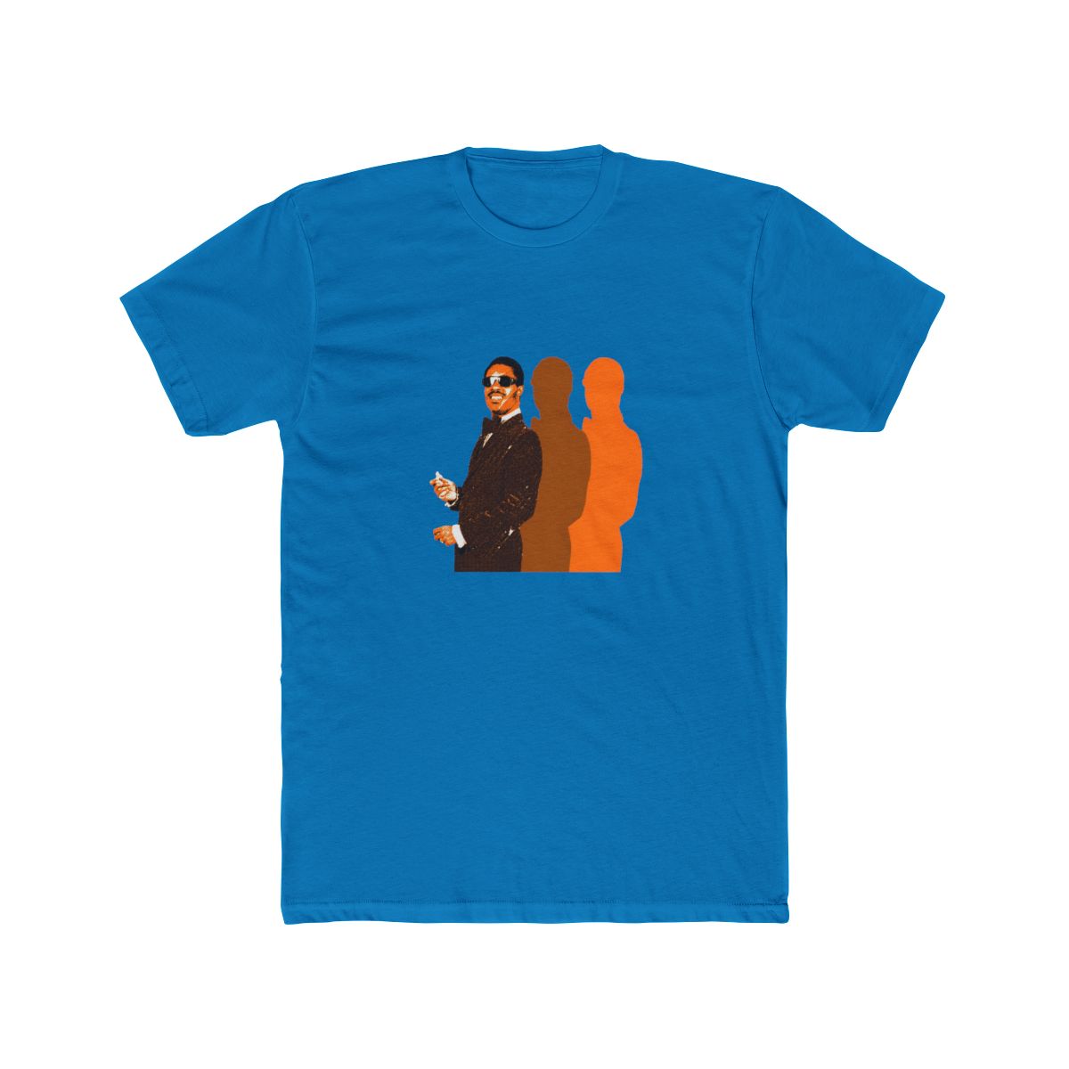 Stevie Wonder Retro Orange T Shirt