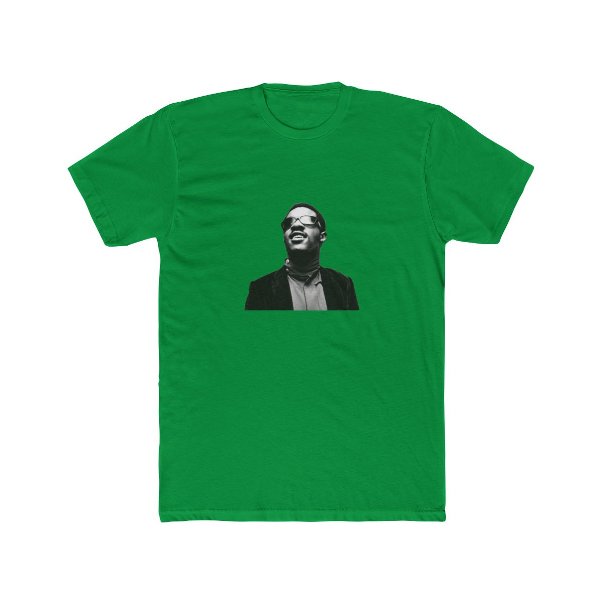 Stevie Wonder || Vintage Halftone-Style || Fan Art Design|| T Shirt - alternate angle 4, merchandise