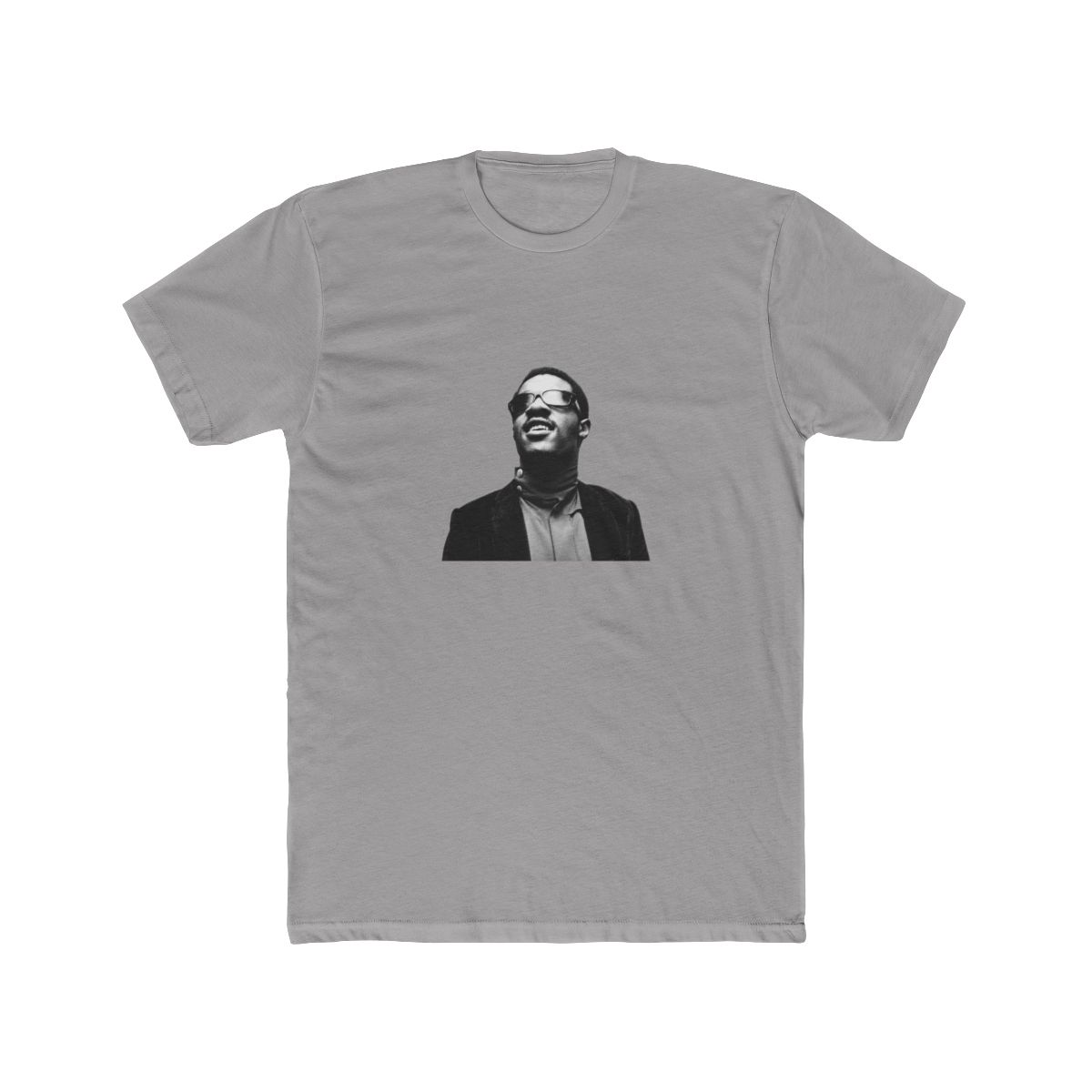 Stevie Wonder || Vintage Halftone-Style || Fan Art Design|| T Shirt - alternate angle 3, merchandise