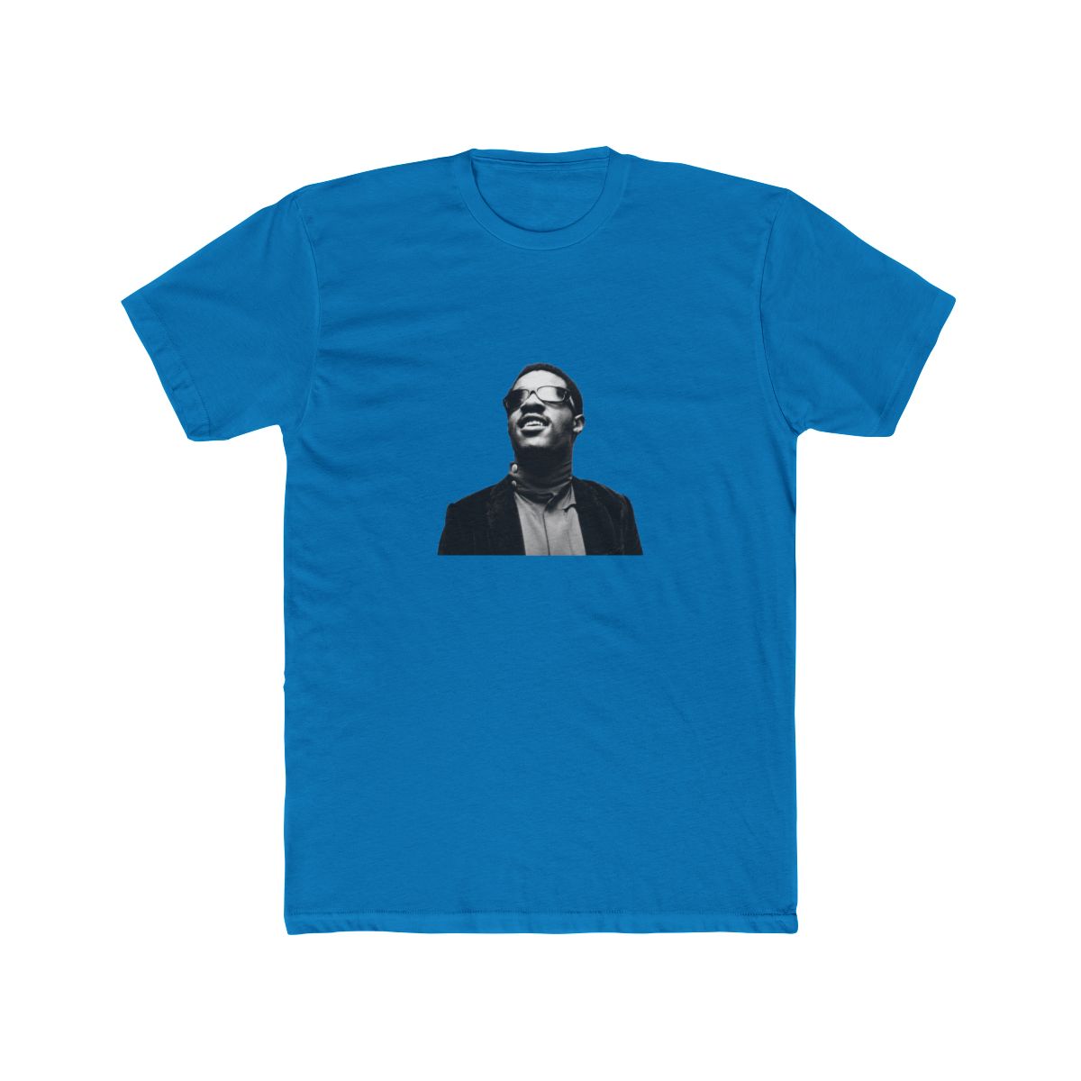 Stevie Wonder || Vintage Halftone-Style || Fan Art Design|| T Shirt - alternate angle 2, merchandise