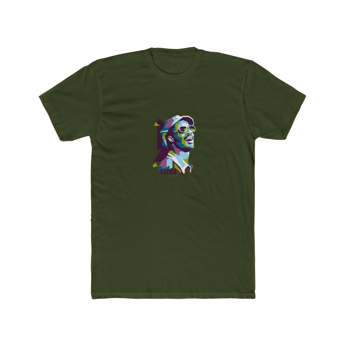 Stevie Wonder Popart T Shirt - alternate angle 2, merchandise