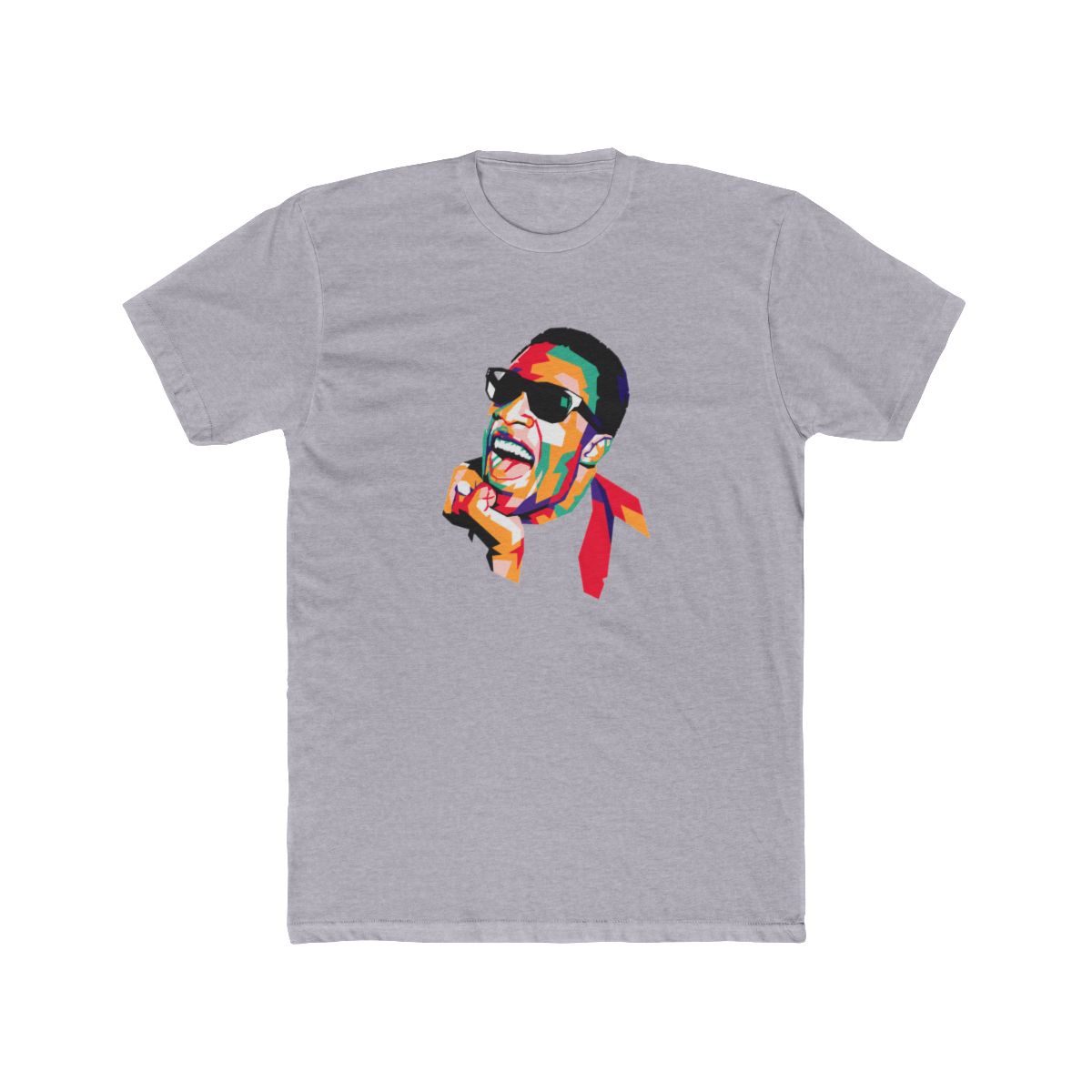 stevie wonder abstract T Shirt - alternate angle 4, merchandise