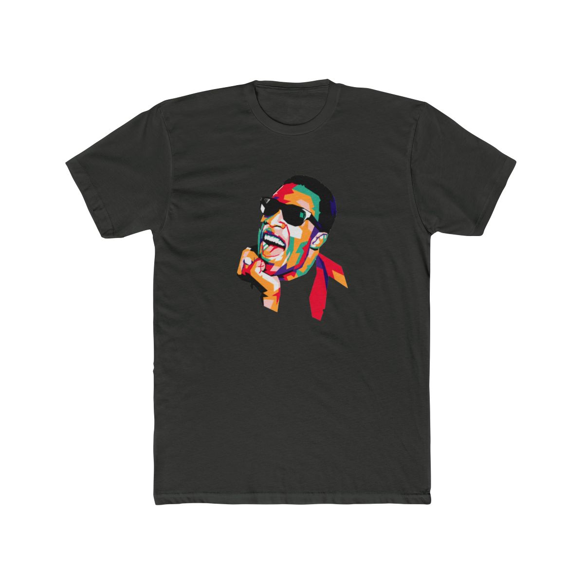stevie wonder abstract T Shirt - alternate angle 2, merchandise