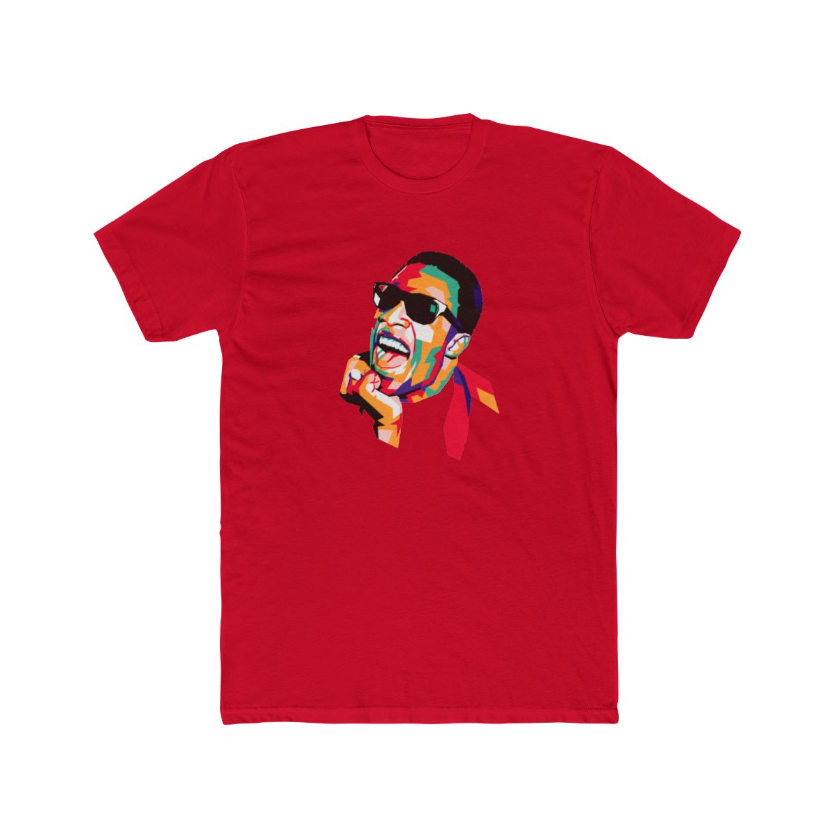 stevie wonder abstract T Shirt - alternate angle 3, merchandise