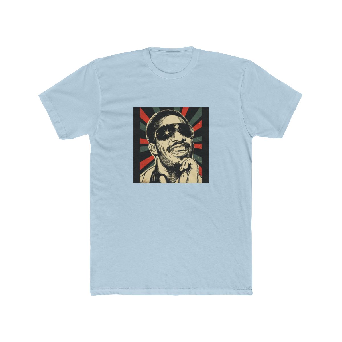 Stevie Wonder || Vintage Art Design || Exclusive Art T Shirt - alternate angle 4, merchandise
