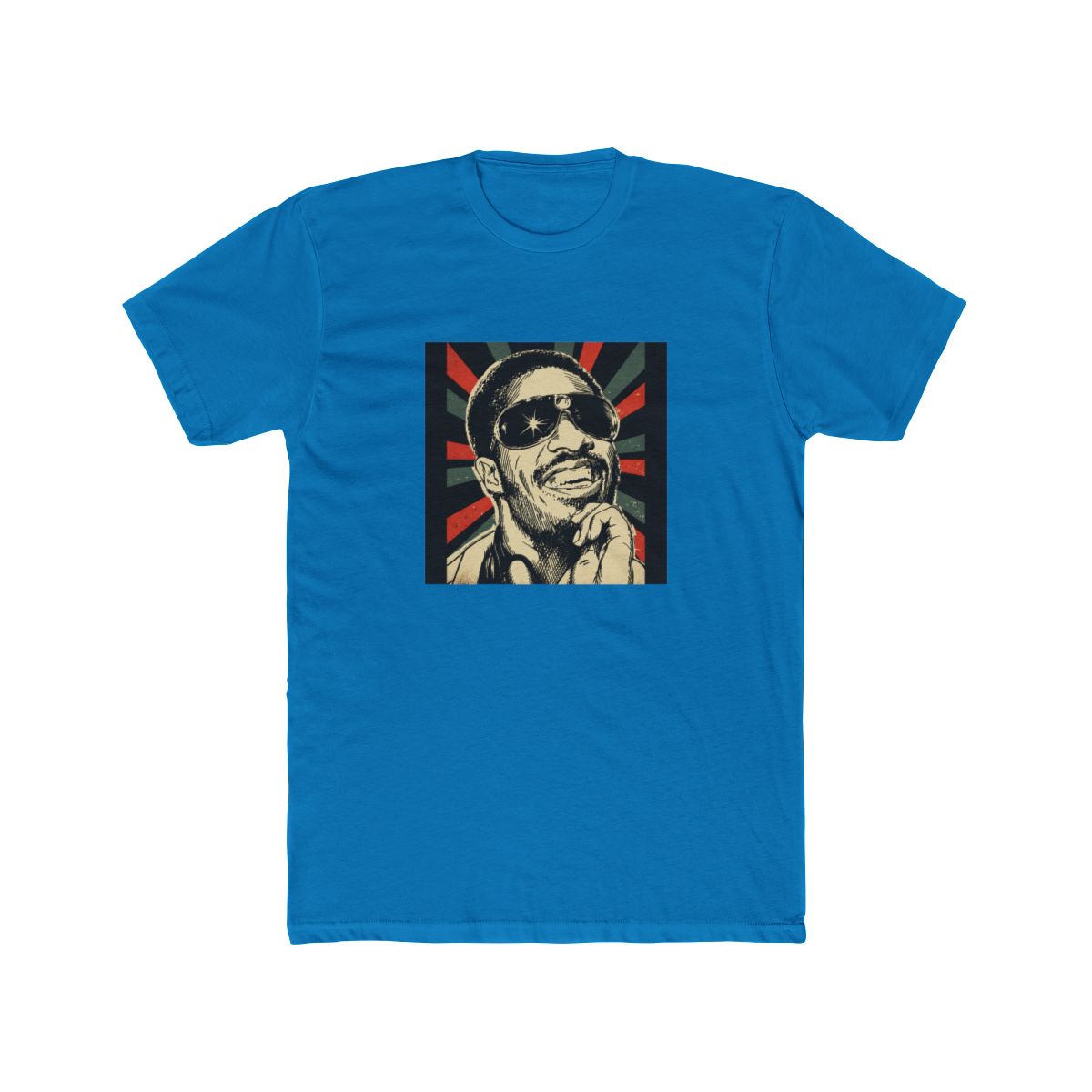 Stevie Wonder || Vintage Art Design || Exclusive Art T Shirt - alternate angle 3, merchandise