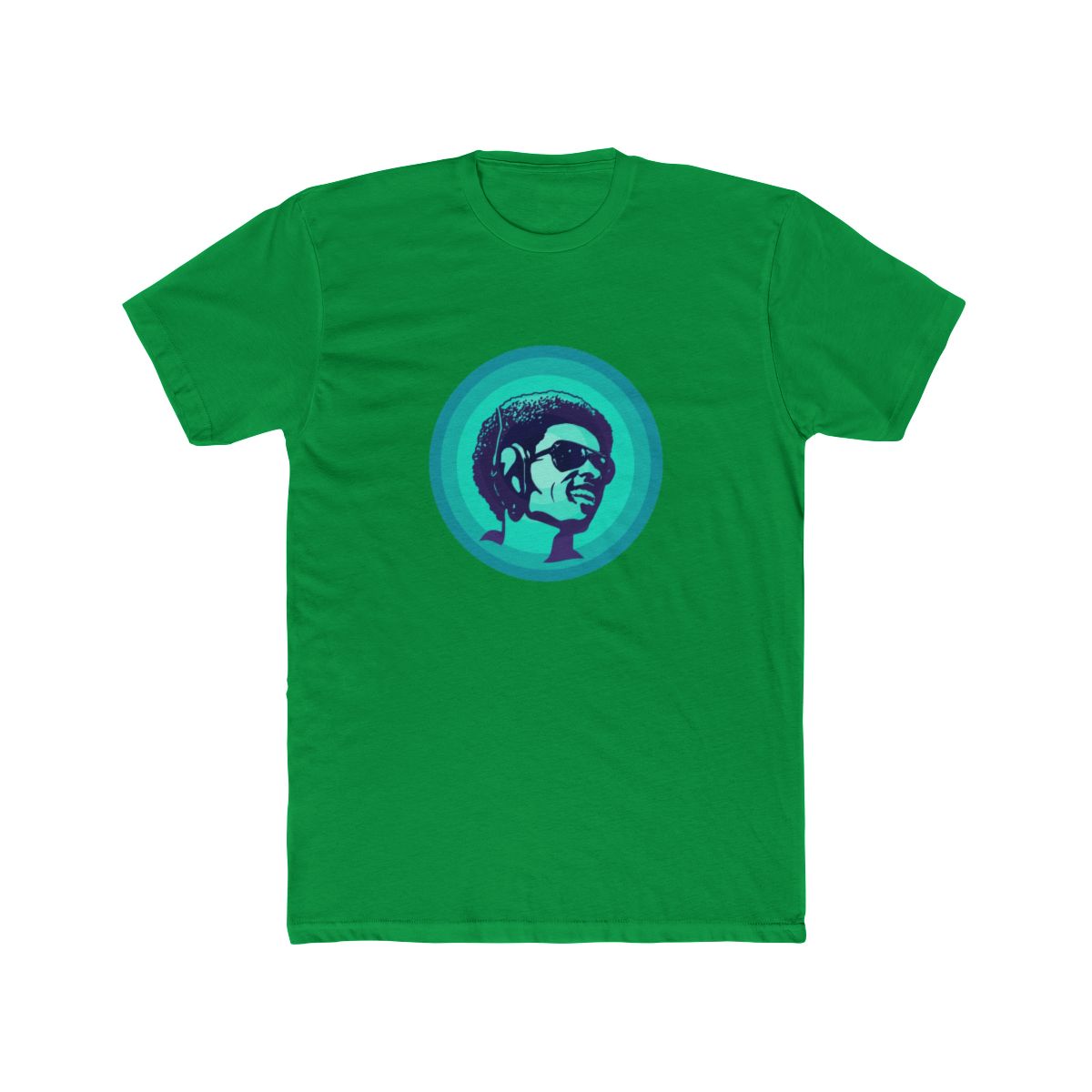 Stevie Wonder (Blue) T Shirt - alternate angle 2, merchandise