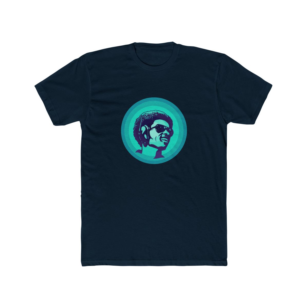 Stevie Wonder (Blue) T Shirt - alternate angle 4, merchandise