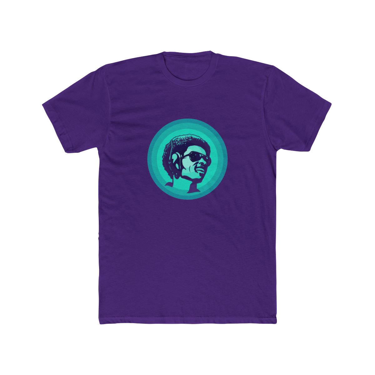 Stevie Wonder (Blue) T Shirt - alternate angle 5, merchandise