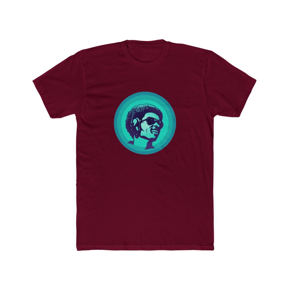 Stevie Wonder (Blue) T Shirt - Official T-Shirts merchandise