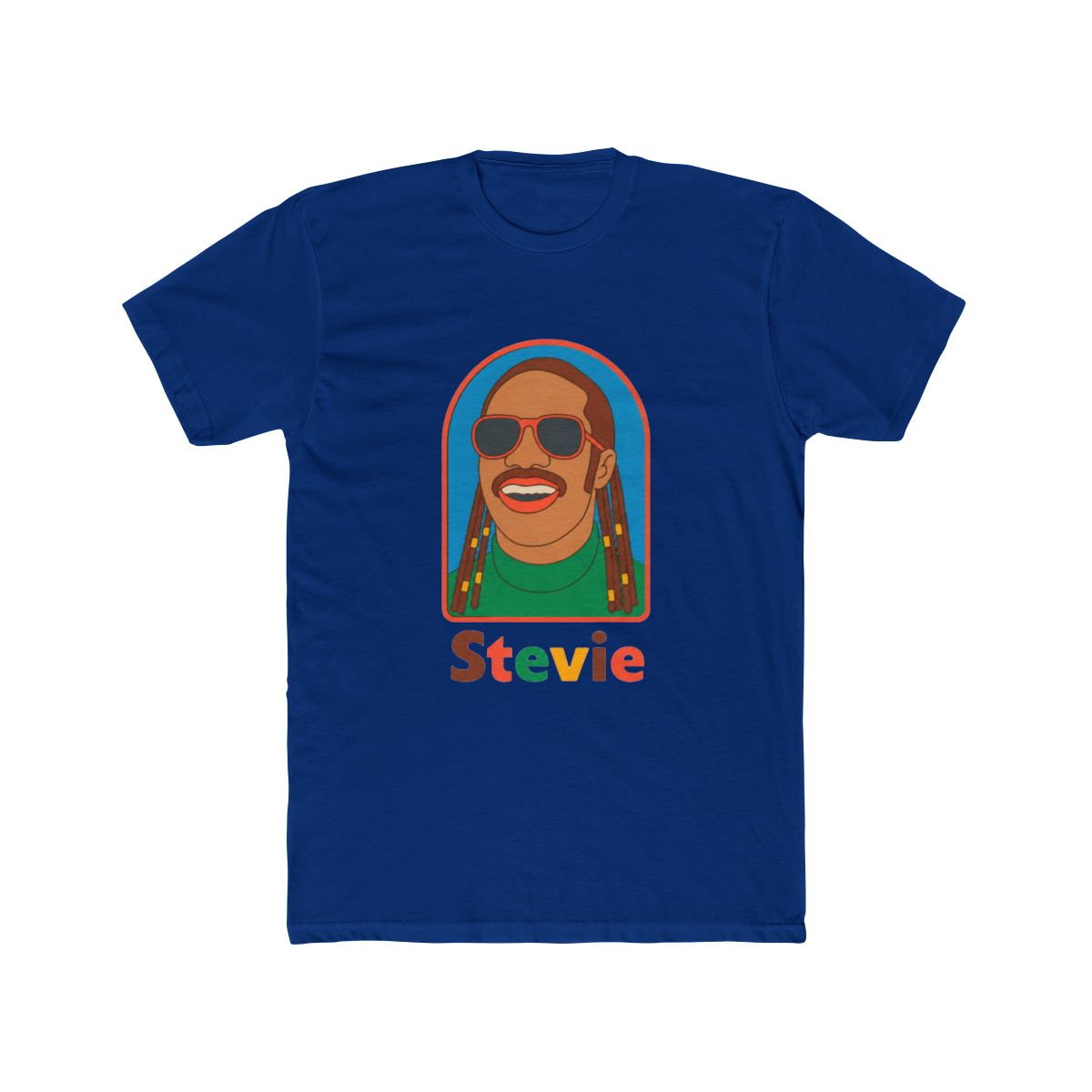 Stevie Wonder Retro Fan Art T Shirt - alternate angle 4, merchandise