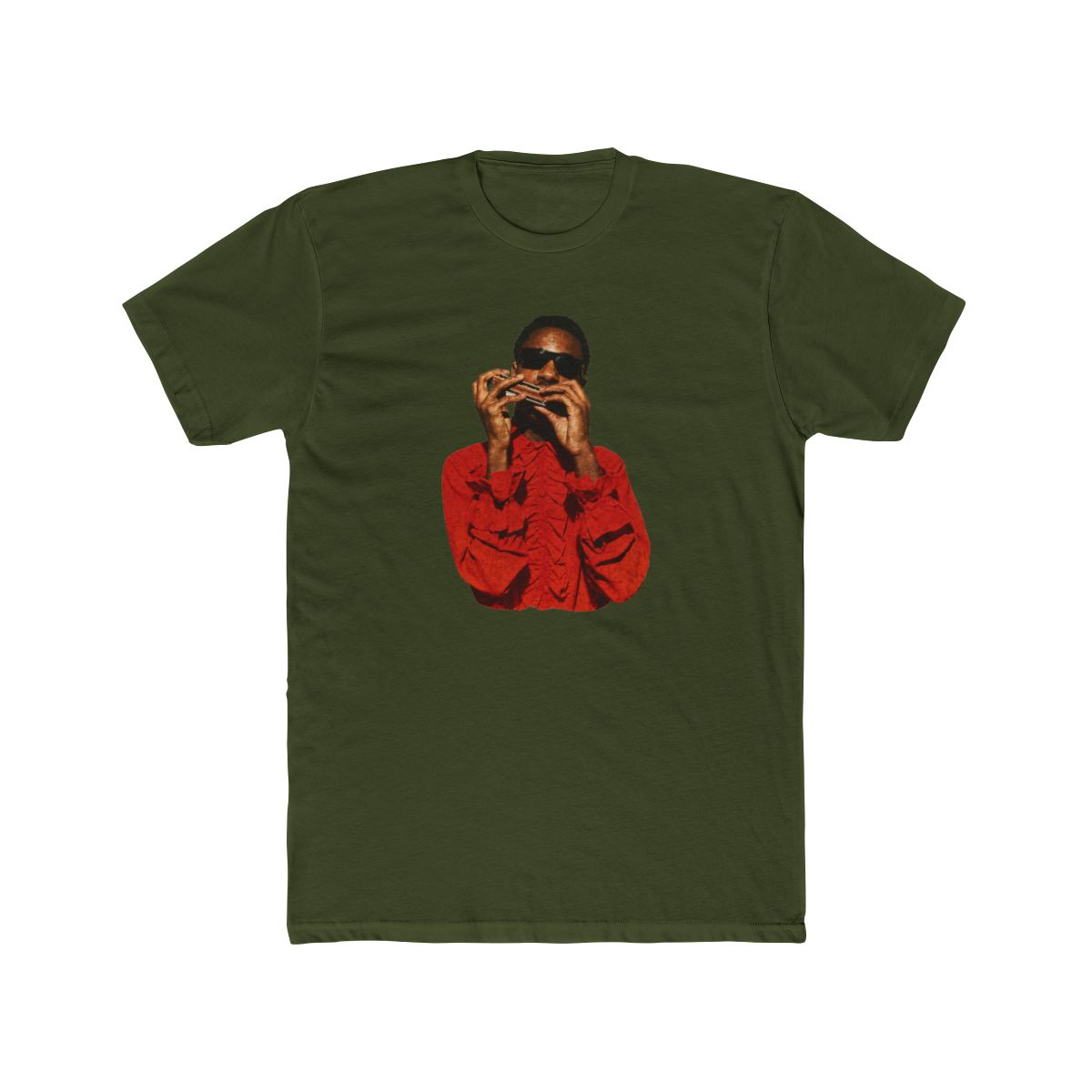Stevie Wonder - NEW RETRO STYLE T Shirt - alternate angle 4, merchandise
