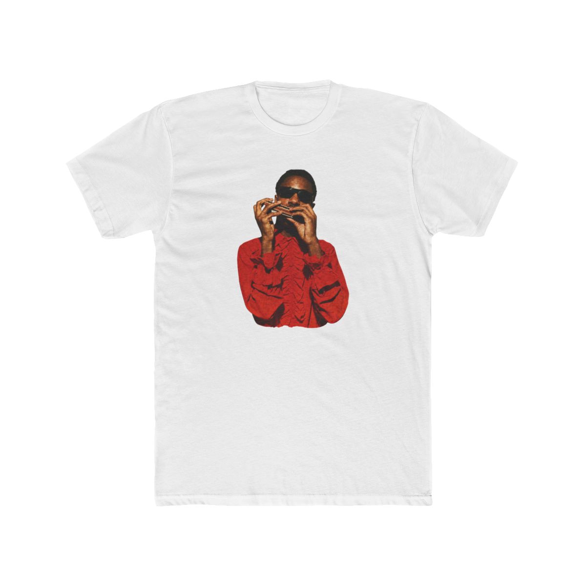 Stevie Wonder - NEW RETRO STYLE T Shirt - alternate angle 2, merchandise