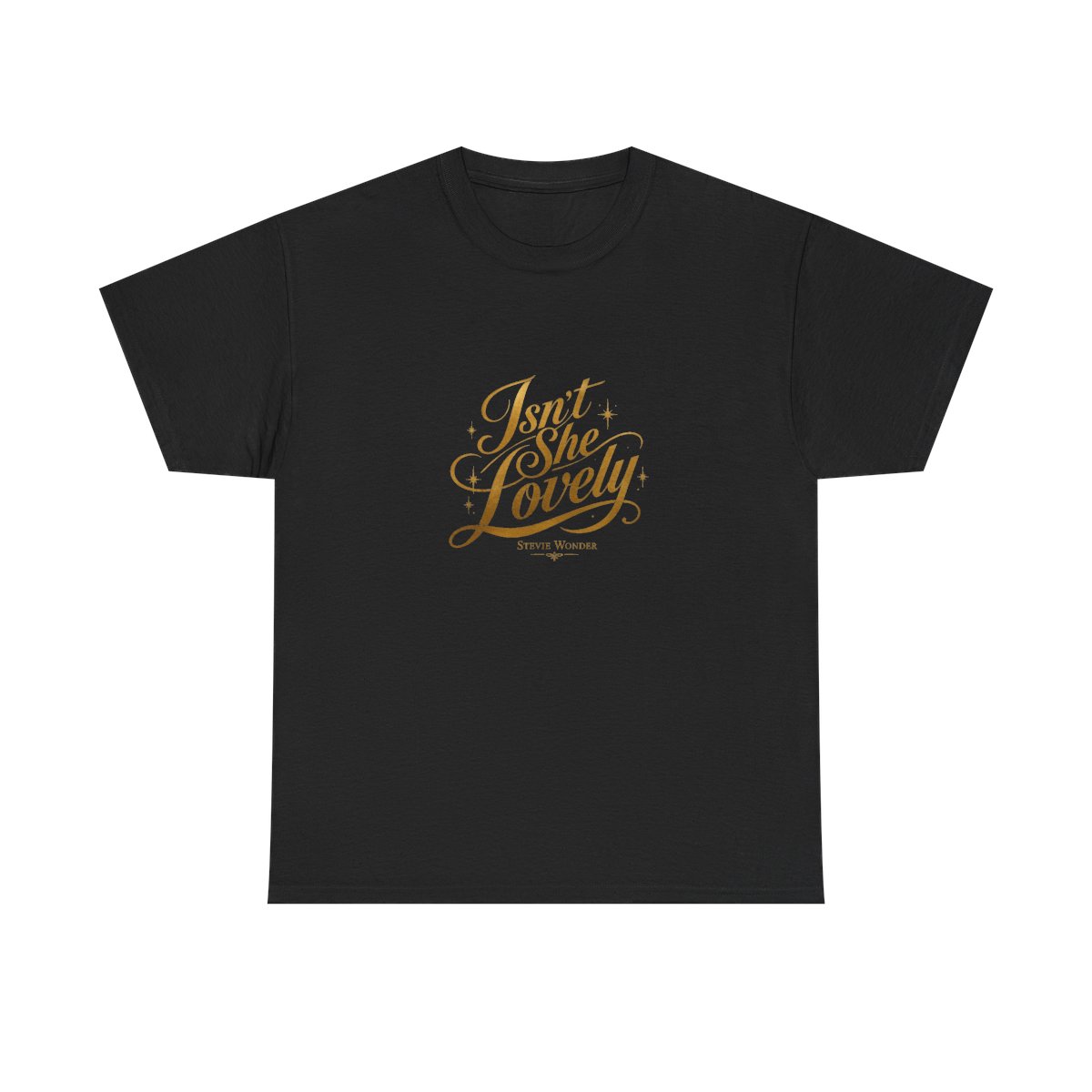 Stevie Wonder "t She Lovely" Unisex Tee - alternate angle 3, merchandise