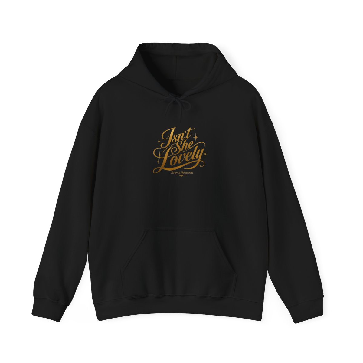 Stevie Wonder "t She Lovely" Hoodie - alternate angle 2, merchandise