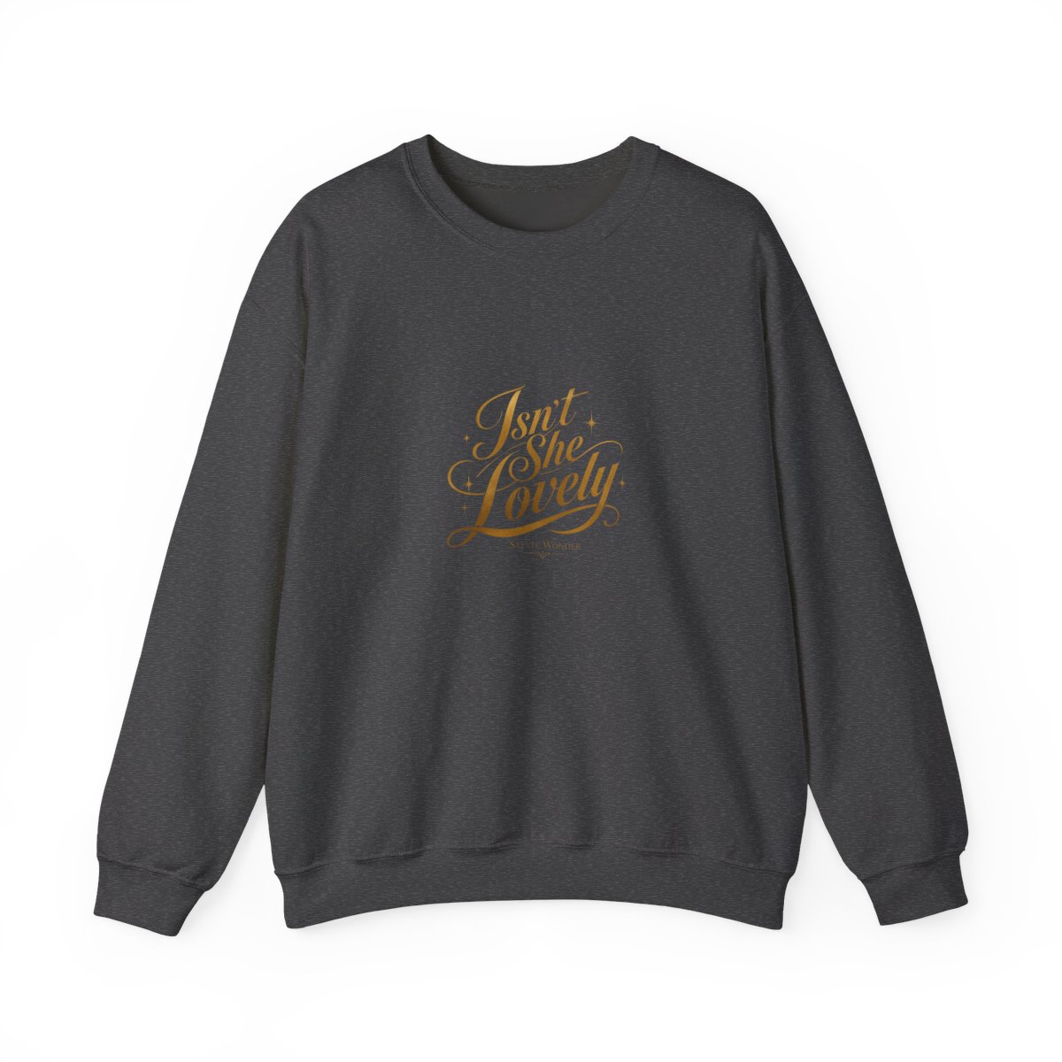Stevie Wonder "t She Lovely" Crewneck - alternate angle 2, merchandise
