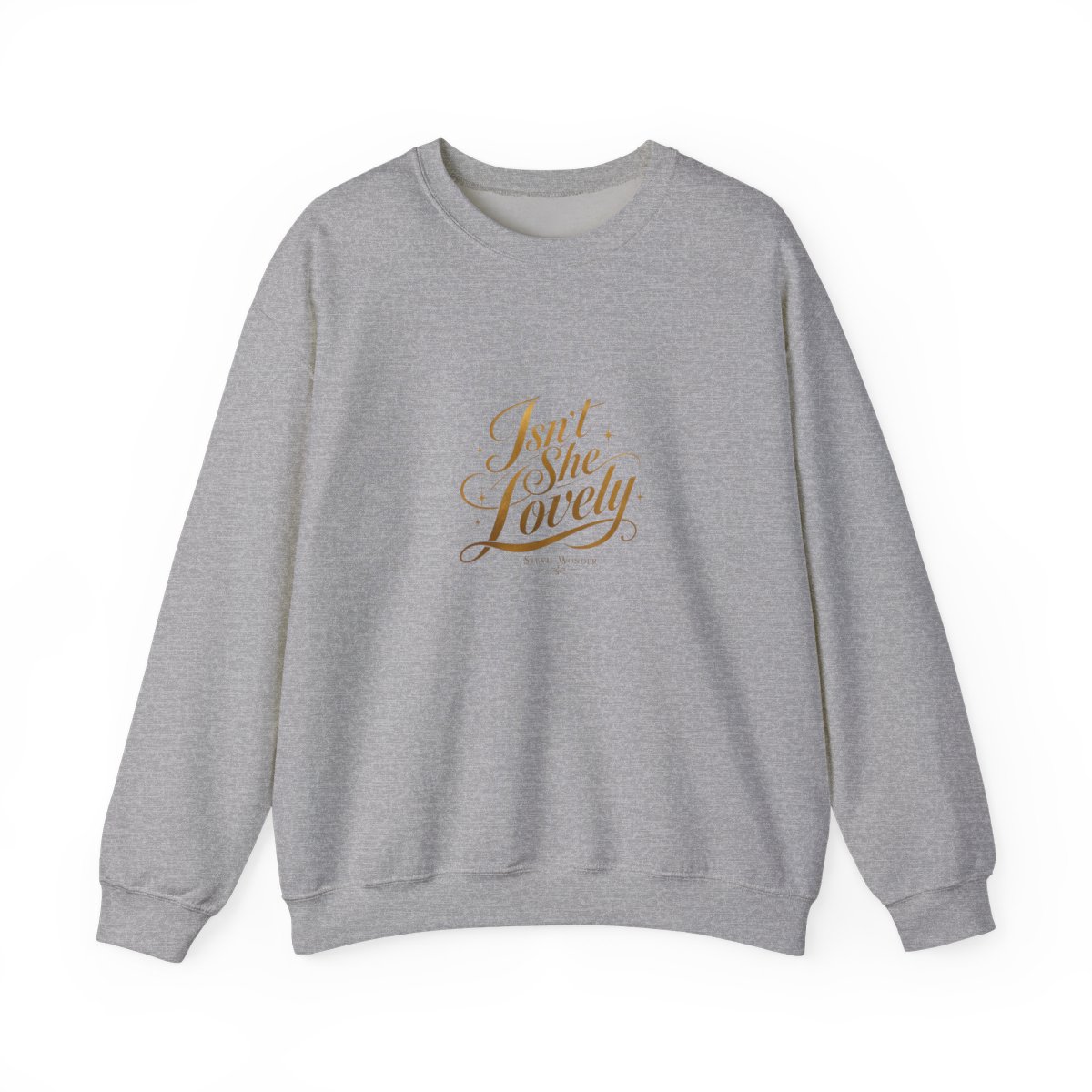Stevie Wonder "t She Lovely" Crewneck - alternate angle 4, merchandise