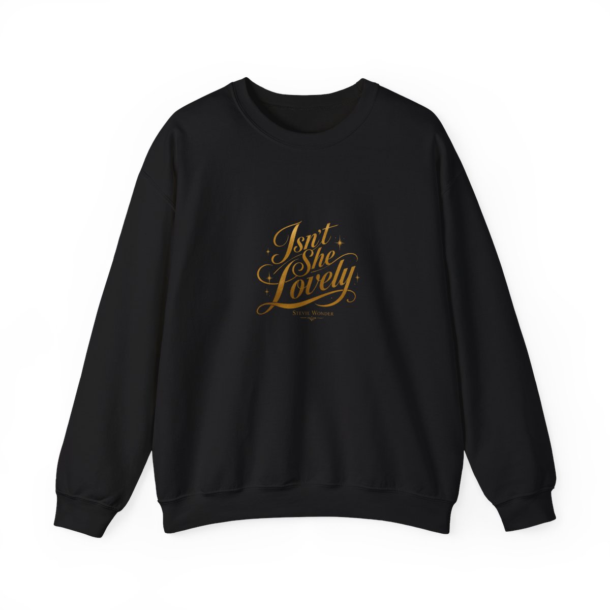 Stevie Wonder "t She Lovely" Crewneck - alternate angle 3, merchandise