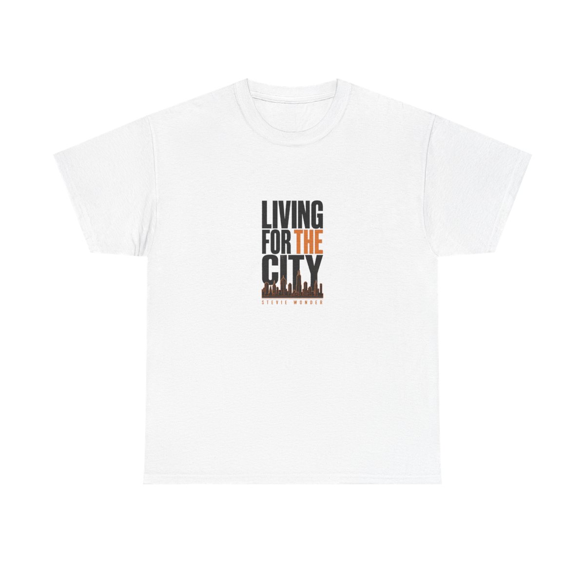 Stevie Wonder "Living for the City" Unisex Tee - alternate angle 3, merchandise