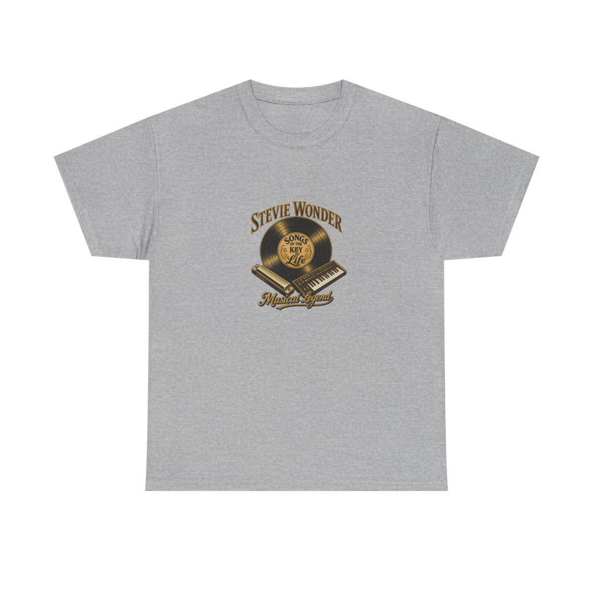 Stevie Wonder "Songs in the Key of Life" Unisex Tee - Official T-Shirts merchandise
