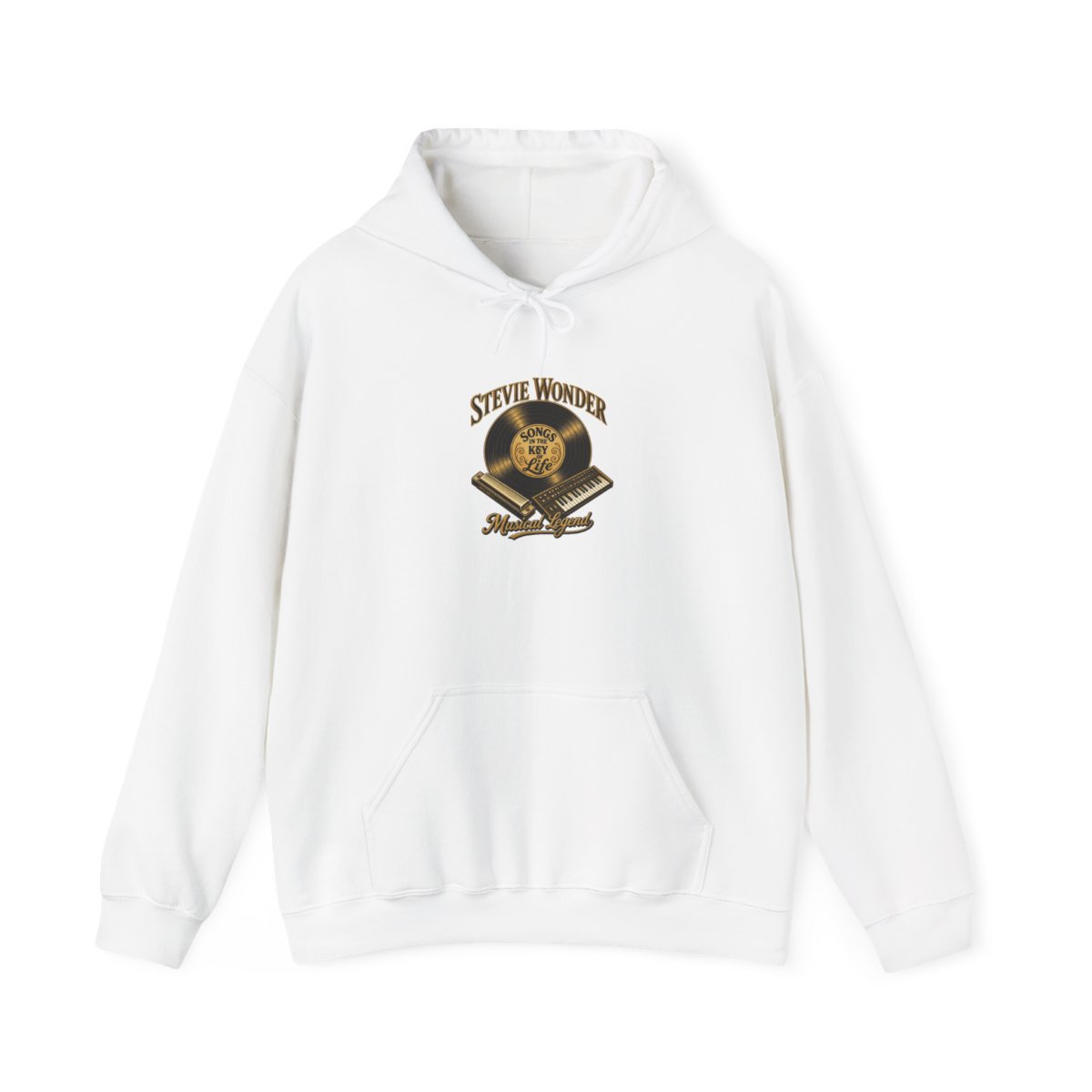 Stevie Wonder "Songs in the Key of Life" Hoodie - alternate angle 2, merchandise