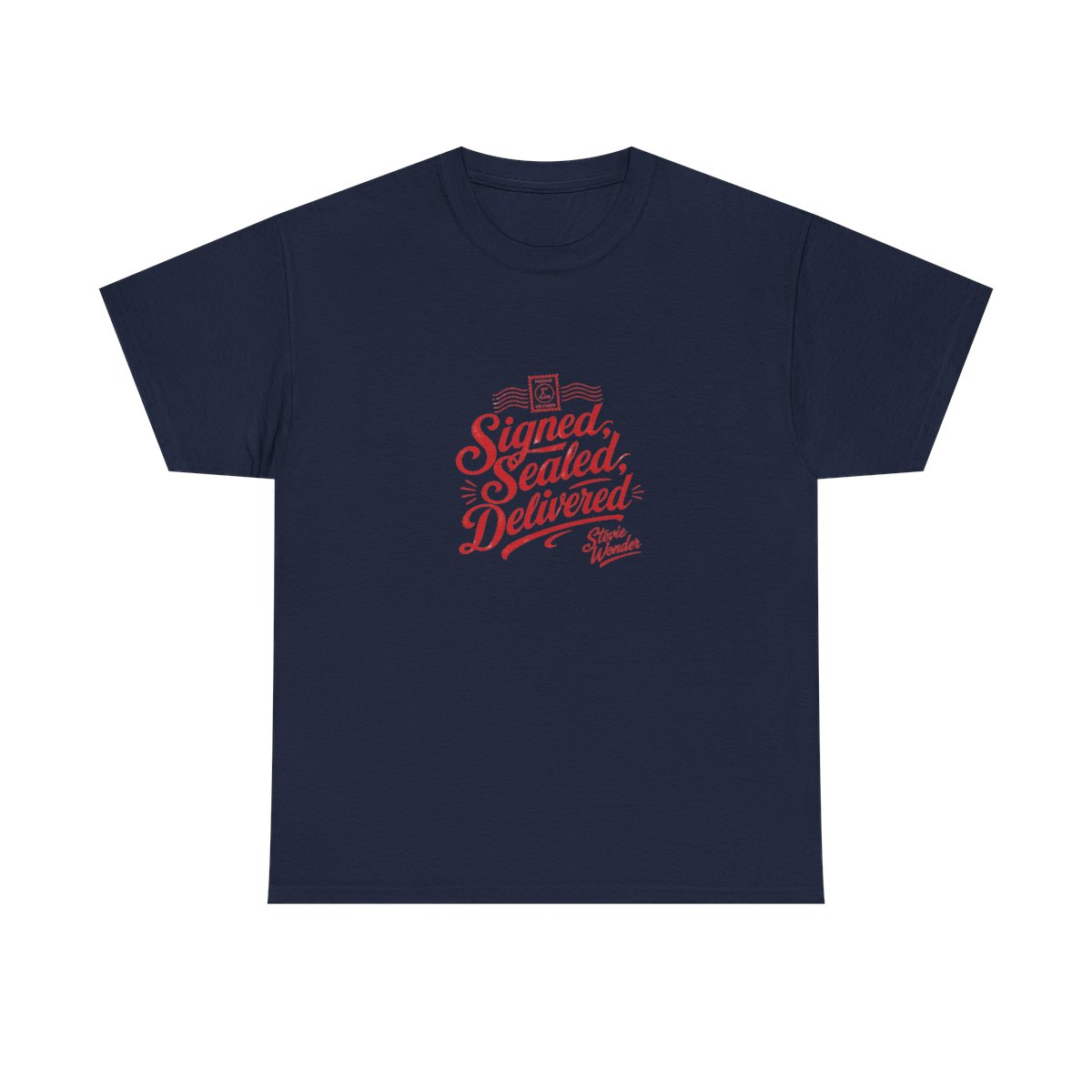 Stevie Wonder "Signed, Sealed, Delivered" Unisex Tee - alternate angle 3, merchandise