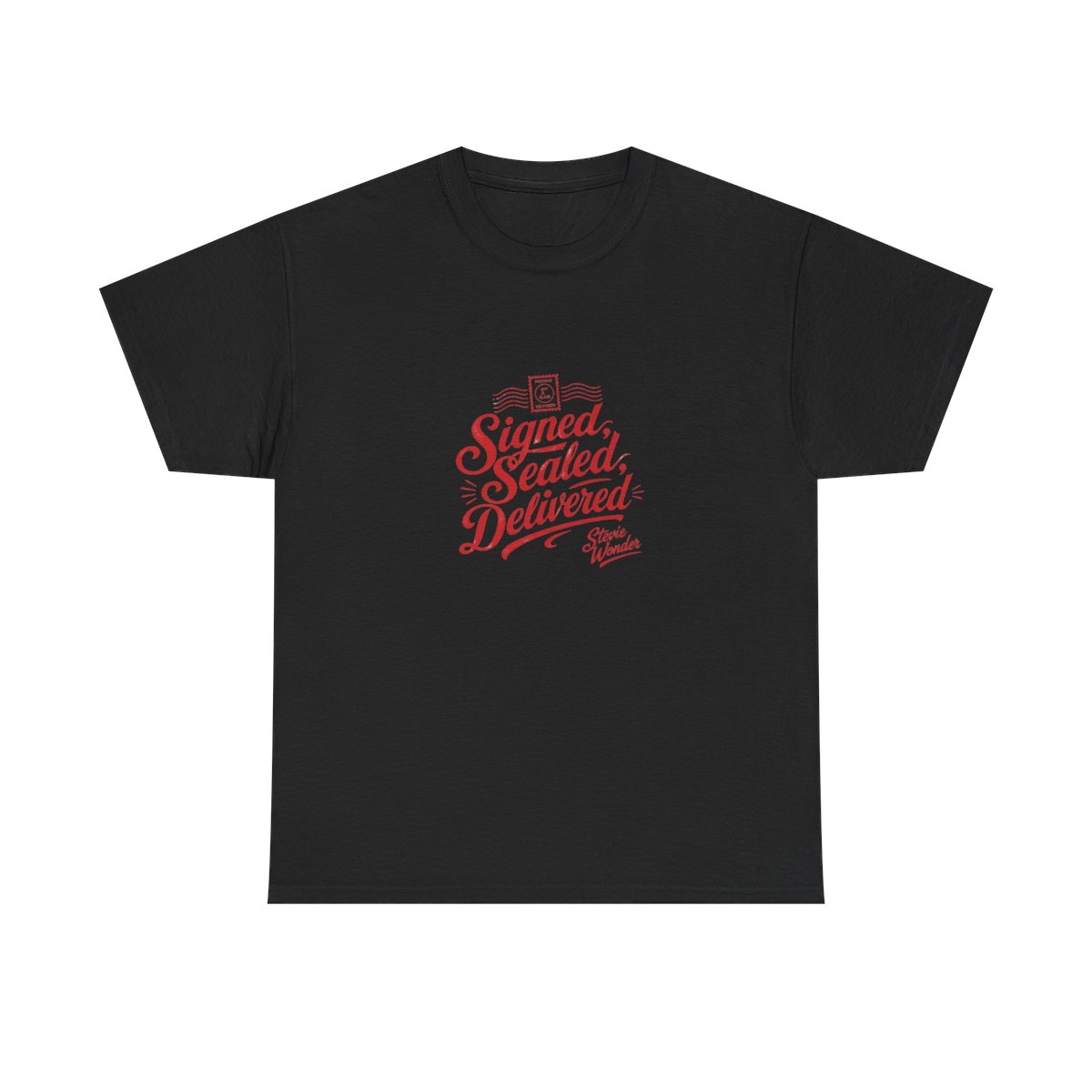 Stevie Wonder "Signed, Sealed, Delivered" Unisex Tee