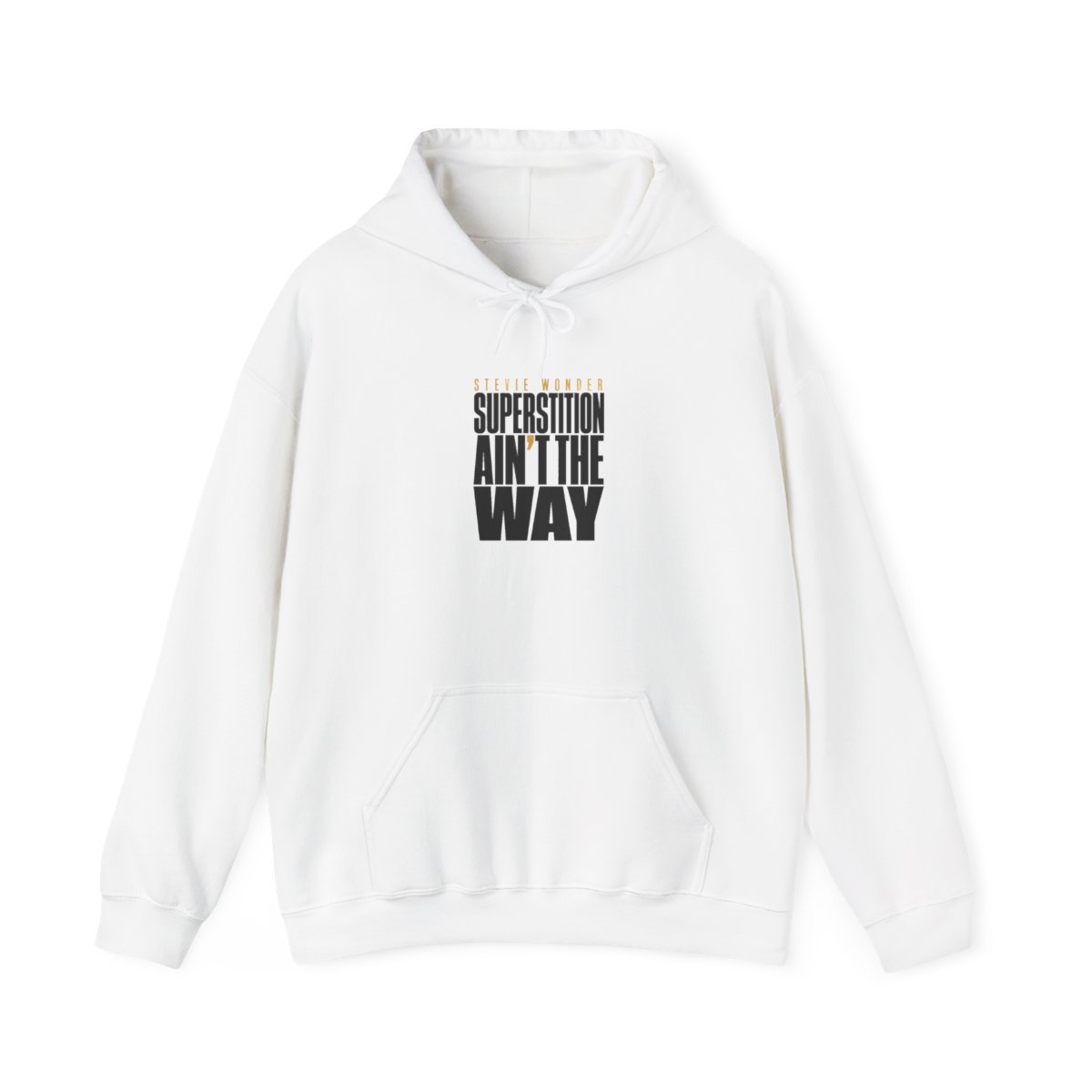 Stevie Wonder "Superstition Ain" Hoodie - alternate angle 2, merchandise