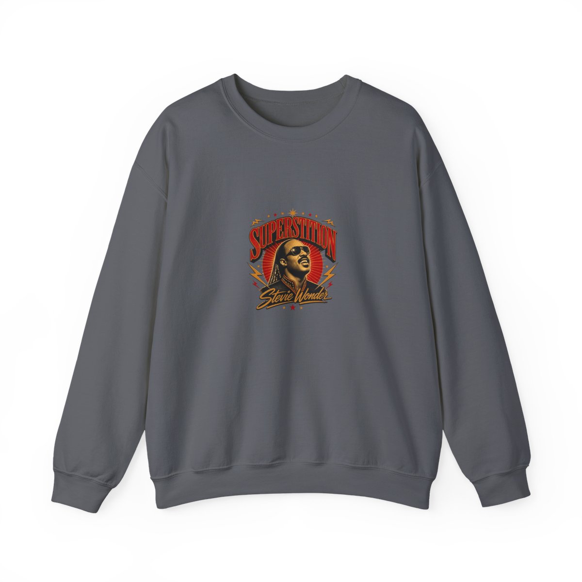 Stevie Wonder "Superstition" Crewneck - alternate angle 5, merchandise