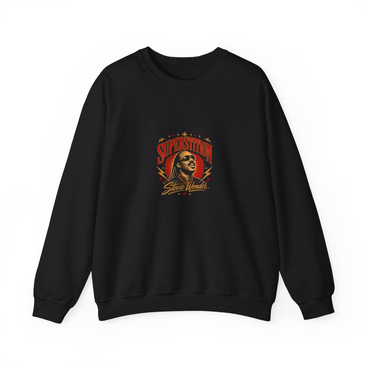 Stevie Wonder "Superstition" Crewneck - alternate angle 3, merchandise