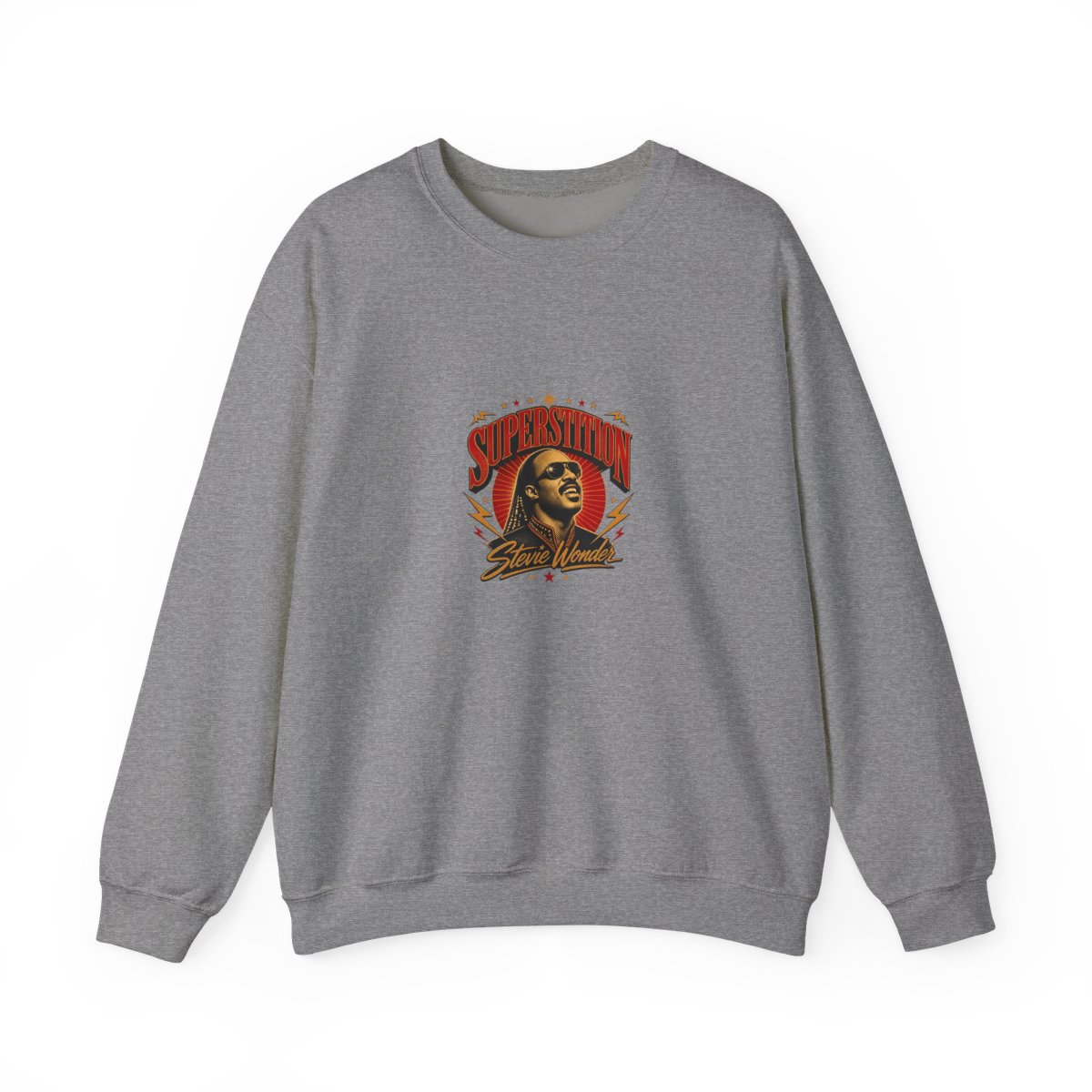Stevie Wonder "Superstition" Crewneck - alternate angle 2, merchandise